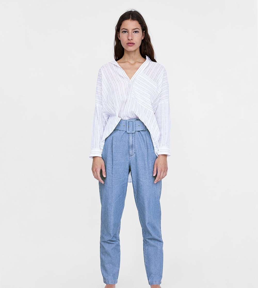 Trousers With Belt