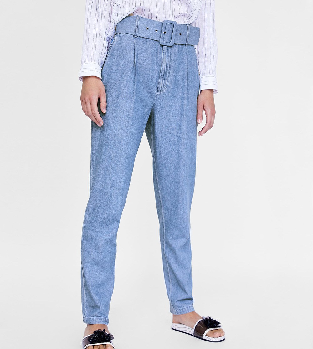 Trousers With Belt - Image 2