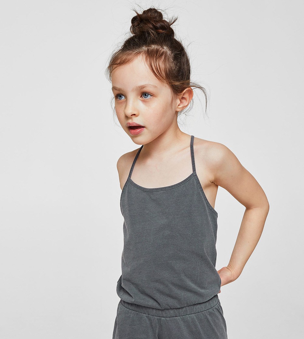 Crisscross strap jumpsuit